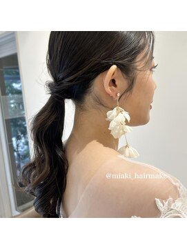 マージュ ギンザ(marju GINZA) ＊銀座　ウェディングヘアメイク