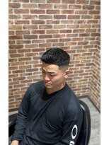 バーバーショップ スバル(BARBERSHOP SUBARU)&nbsp;＜理容室＞＜バーバー＞アイロンパーマフェードスタイル