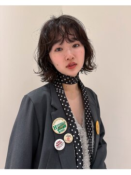 ユー セント(yew scent) レイヤーボブパーマ