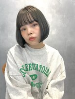 コンパクト丸みボブ