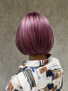 ザブリッジ(the Bridge) ボブ×ピンクラベンダーカラー