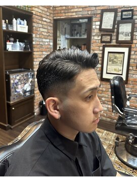 ヒロギンザ 名古屋本店(HIRO GINZA) フェードショートスタイル