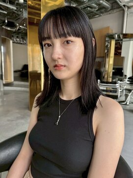 スクリーン(SCREEN) くびれヘア/アプリコットオレンジ/ハイライトカラー/三宮/元町