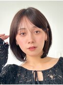 まとまるボブ/内巻きボブ/大人ボブ/切りっぱなしボブ/ボブ表参道