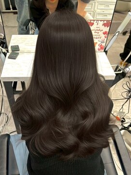 アマトウキョウスマートサロン(AMA TOKYO×Smart Salon) オリーブグレージュ  グレージュ  赤み消しカラー