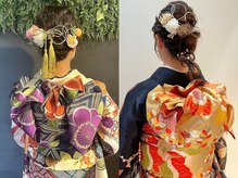 ヘアリゾート粋 トゥジュ 池袋東口店(tujuh)の雰囲気(成人式★着付け&ヘアセットお問い合わせください♪)