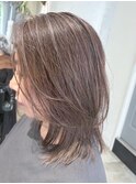 ミセス/白髪ぼかしハイライト