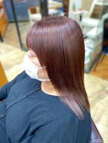 ピュア ポイント 和光店(PURE POINT)&nbsp;ブリーチ無しカラー／ブリーチ無しピンク