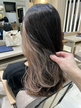 アクト(ACT) ミルクティーベージュ/ホワイトベージュ/インナーカラー