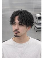 ウィールールピヴォクロス(WE RULE pivot cross)&nbsp;20代30代40代50代/メンズ/パーマ/センターパート