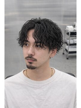 ウィールールピヴォクロス(WE RULE pivot cross) 20代30代40代50代/メンズ/パーマ/センターパート