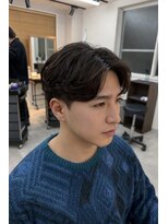 シーフ 千葉(Cyf)&nbsp;MEN'S/韓国/ニュアンスパーマ/カルマパーマ/毛流れパーマ/下田