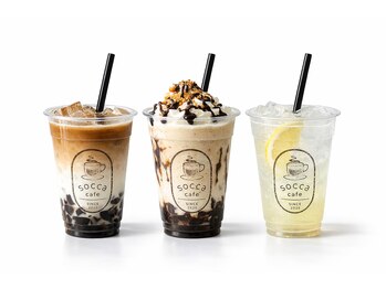 ソッカ(socca)の写真/ドリンク豊富すぎると話題!カフェ風サロンで、日常を忘れる癒やしのひとときをお過ごしください。