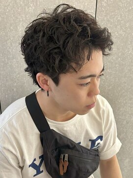 ニアウ 太田店(Niau) スパイキーショートツイストスパイラルパーマ眉毛群馬太田パーマ