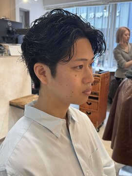 キャンバス バイ ネオリーブ 横浜西口(Canvas by neo.) 横浜★ルーズパーマメンズパーマ♪毛流れフェザーナチュラル