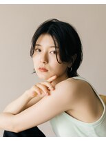 ロカ リセル バイ ツリー(loca resel by tree) 韓国風センターパートボブ