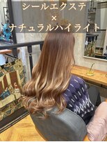 ラグシス ザ ヴィンテージ(LUXIS THE VINTAGE)&nbsp;シールエクステ×ナチュラルハイライト