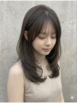 ルシエル(Le ciel) 韓国風レイヤーカット×髪質改善縮毛矯正or酸性ストレート