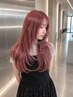 【人気No.1/レイヤーカット】艶カラー+小顔レイヤーカット+髪質改善TR