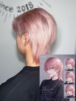 ヘアーデザインルアナ(Hair design Luana.)&nbsp;ピンクカラー