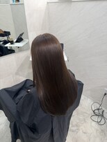 ミヨン なんば店(miyon) 韓国レイヤーカット×暗髪カラー×髪質改善