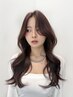 韓国/似合わせレイヤーカット+透明感カラー+選べるTR　18,700円