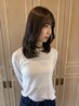 《いつもキレイに》カラー+トリートメント ￥9900