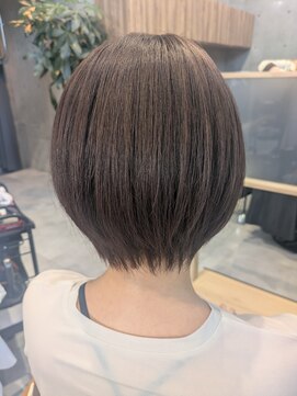 コティ(Kotii) 【大人女性】丸みショートボブ× 美髪縮毛矯正