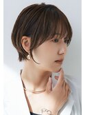 綺麗め丸みショート