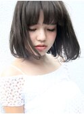 『 &nbsp;カット＋ダークブリーチ + ホワイトチャコール 』☆ &nbsp;D34