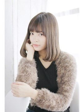 リゾートサロンM 新宿東口(Resortsalon M by valore) Resortsalon M【新宿東口店】重め可愛い内巻きワンカールボブ