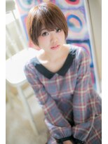 モッズ ヘア 福岡姪浜店(mod's hair)&nbsp;*mod's姪浜*…顔だちキュートに♪ツヤさらショートc