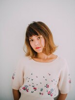 美容室 シープ 小岩店(Seep)&nbsp;ハイトーン重ためロブ【小岩】