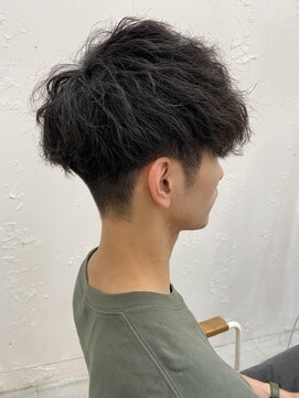 ロミーオム 本厚木(ROMMY. Homme) ショートマッシュ×ツイストパーマ