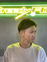 グリーディーフォックス 代々木(Greedy FOX) かき上げヘア/サイドパート/韓国マッシュ/フェードカット/代々木