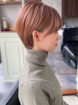 ザ シー 橋本(The C) 30代40代50代◎大人ナチュラルレイヤーショートボブ 表参道 橋本