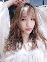 アルバム 銀座(ALBUM GINZA)&nbsp;大人かわいいロングヘア_ショコラベージュボブルフ_28562