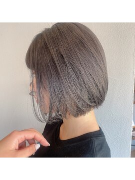 ジレ(giLet) ボブ×グレージュ