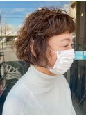 フェミニンパーマ