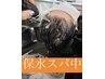 カット+透明感カラー+髪質改善トリートメント+保水スパ+ヘッドスパ
