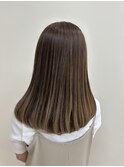 30代40代50代女性白髪ぼかしハイライトスタイル レイヤー
