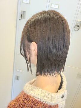 ヘアーサロン エンス(hair salon Ens) 切りっぱなしボブ
