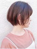 【Say.福岡】ショートボブ×顔周りレイヤー×前髪あり×くびれ