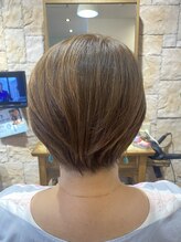 サロン ド ラクサージュ(salon de Luxage) こっそり刈上げショート