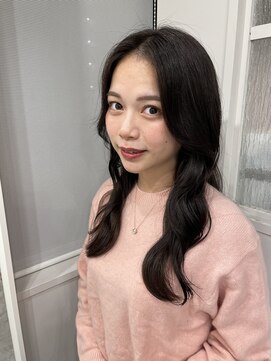 ウルア 吉祥寺店(ULUA) 【ヨシンモリヘア】韓国ヘア☆顔周りレイヤー☆吉祥寺