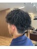 《男性限定》カット＋パーマ　￥11000～