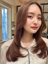 イメチェン前髪小顔ロング_銀座