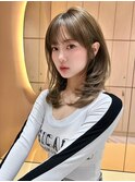 似合わせカット×韓国顔周りレイヤートカッブリーチなし[大宮]