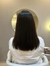 矯正or髪質改善+カット　￥20000トリートメント込み