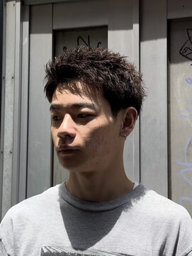 カイ(X) 刈り上げスパイキーショート